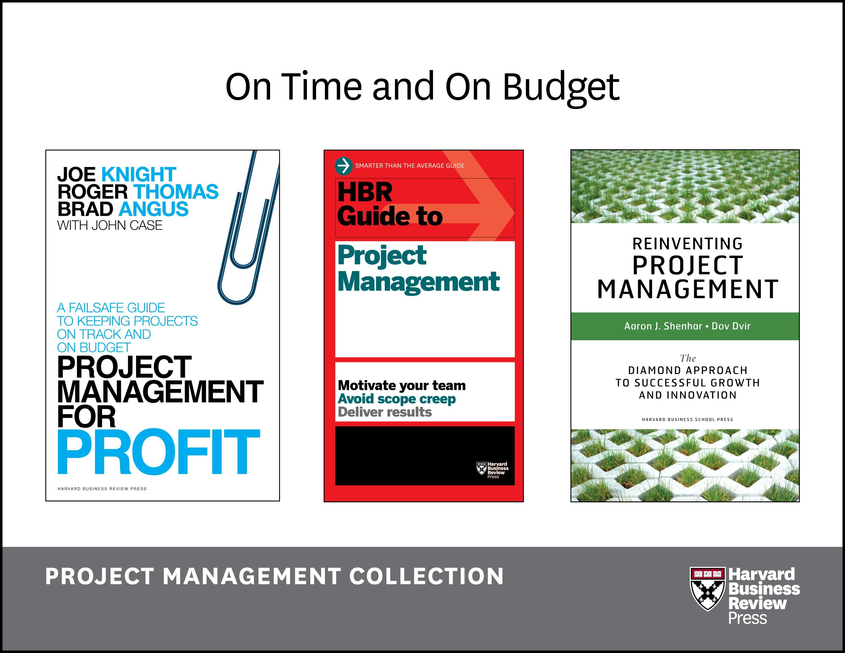Book cover image for On Time and On Budget: Project Management Collection (4 Books) ISBN: 9781633691605